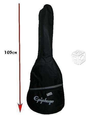 Funda para guitarra acustica negra