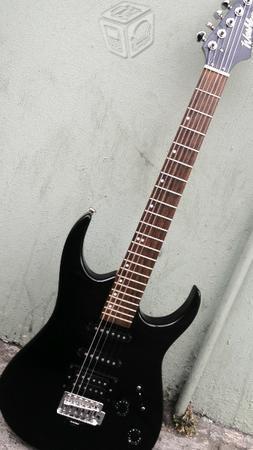 Guitarra whasburn korea black vintaje maqui glover
