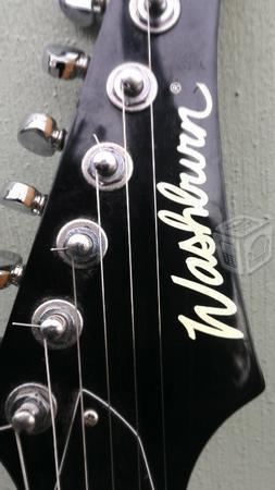 Guitarra whasburn korea black vintaje maqui glover