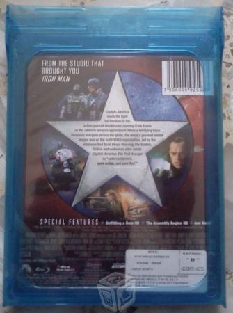 Dvd blu-ray Capitan America