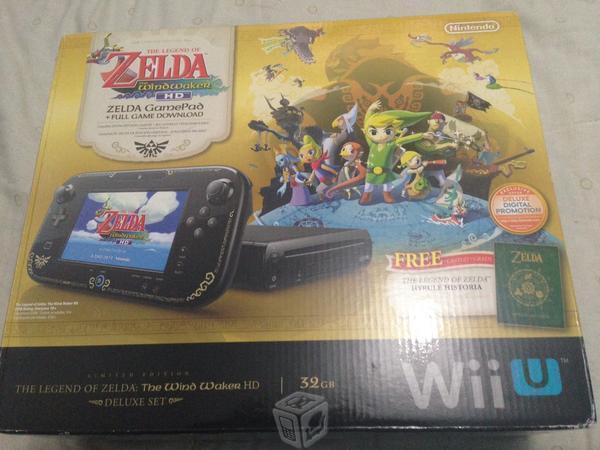 Nintendo Wii U Edición de colección Zelda 32gb