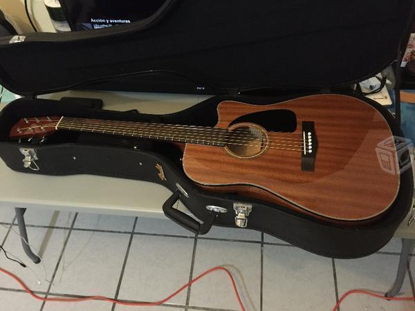 Guitarra electro acustica fender CD-60CE mahogany