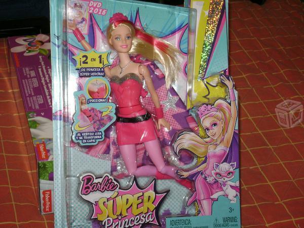 Barbie super princesa de princesa a heroína