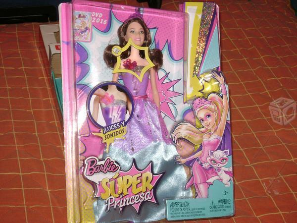 Barbie super princesa luces y sonido