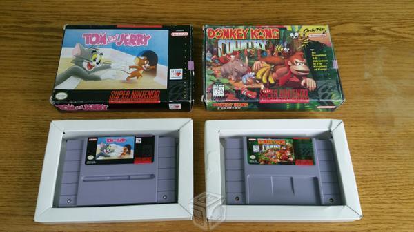 SNES DonkeyKong 1 & Tom and Jerry