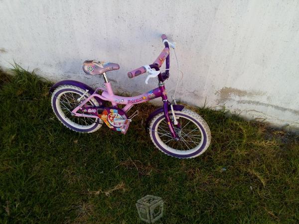 Bici rodado 16 para niña marca Nitro