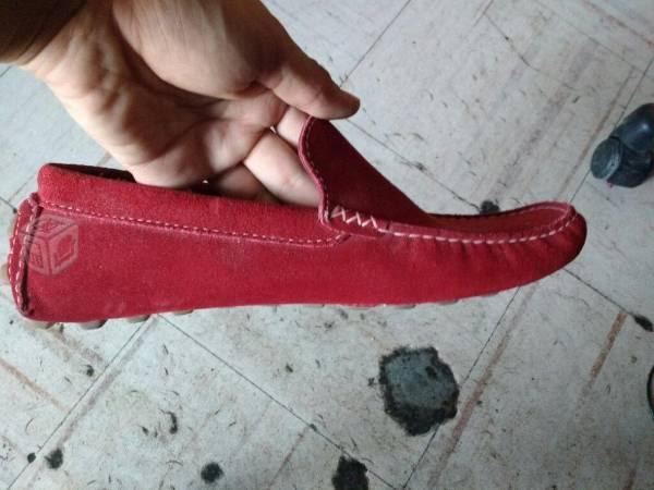 Mocasines Rojos Zara