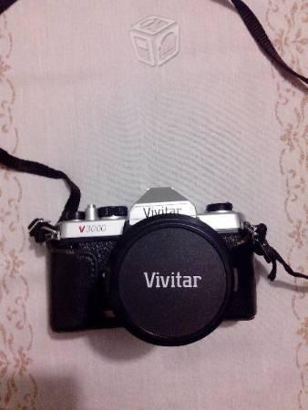 Camaras Vivitar v3000 y Nikon FM10