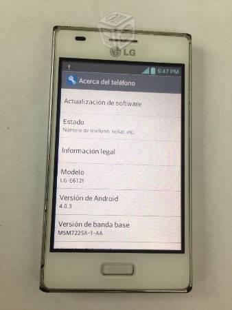Lg L5 Telcel todo le sirve