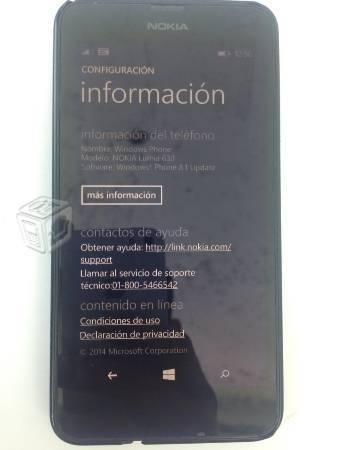 Nokia lumia 630 liberado