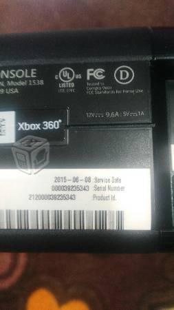 XBOX 360 4 gb slim v/c