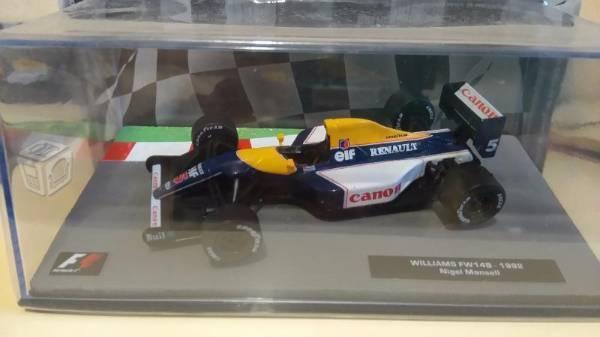 Auto F1 Williams de Nigel Mansell escala 1:43