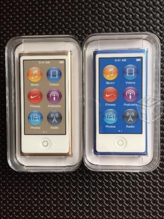 IPOD NANO AZUL Y ORO NUEVOS Y SELLADOS