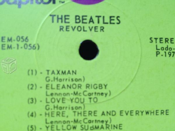 The Beatles LP Revolver SLEM056 Nacional Excelente