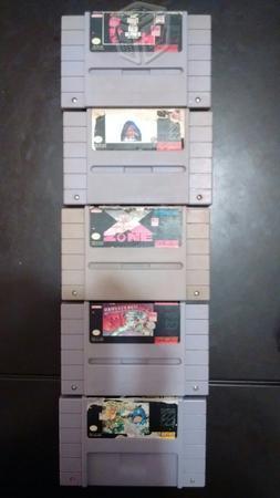 Cartuchos de Super Nintendo