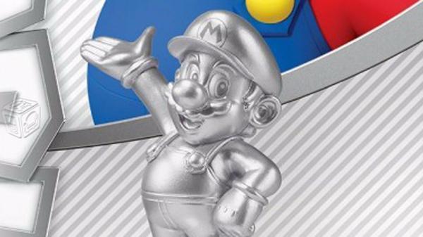 Amiibo Super Mario Bros Silver Edition, Nuevo