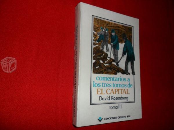 Comentarios a los tres tomos de El Capital. tomo 3