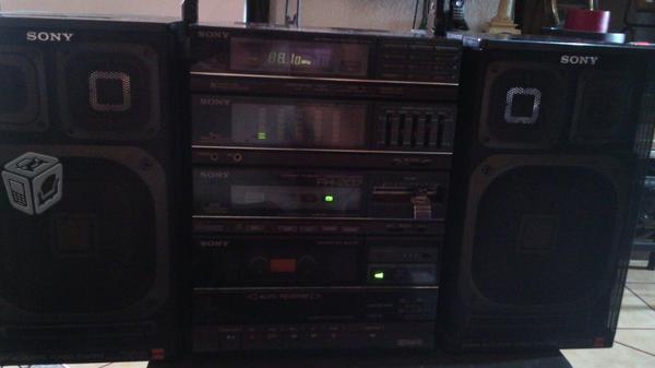 Sistema de audio Sony vintage