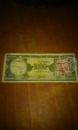 Billetes pasados en buen estado