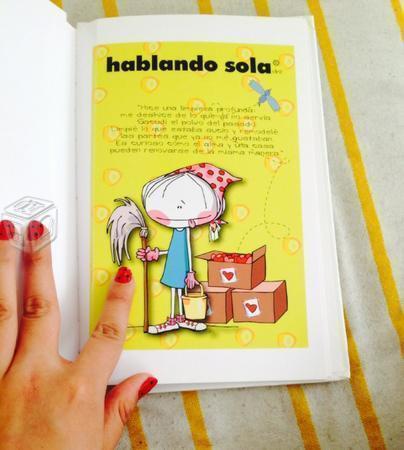 Libro hablando sola edición de lujo