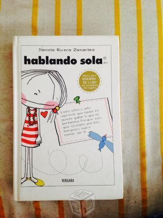 Libro hablando sola edición de lujo