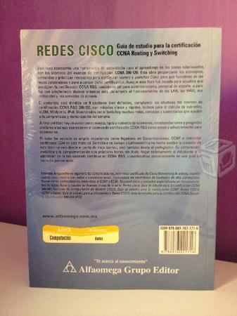 Libro nuevo Redes Cisco CCNA Routing y Switch