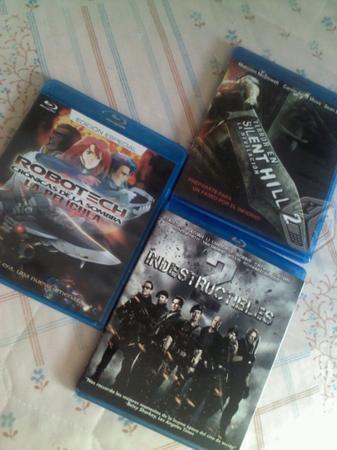 Paquete de 3 peliculas bluray