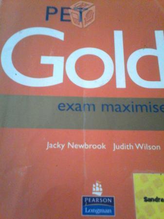 Pet Gold exam maximiser Pearson