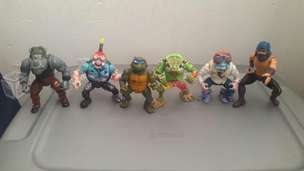 Figuras de las tortugas ninja