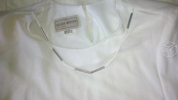 Traje blanco nuevo talla 42