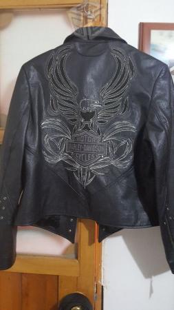 HARLEY DAVIDSON chamarra mujer 'L' excelente origi