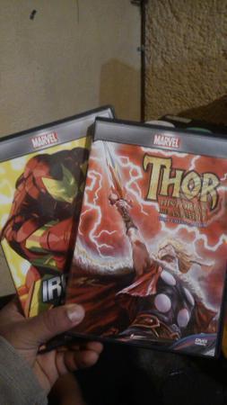 2 DVDS de Marvel ORIGINALES