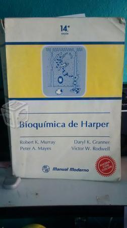 Bioquímica de Harper 14 edición