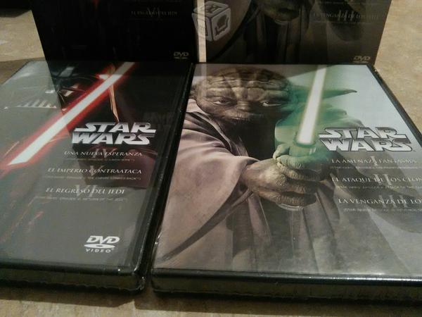 La Saga Star Wars los 6 episodios. 