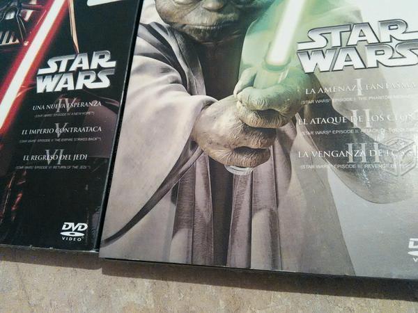 La Saga Star Wars los 6 episodios. 