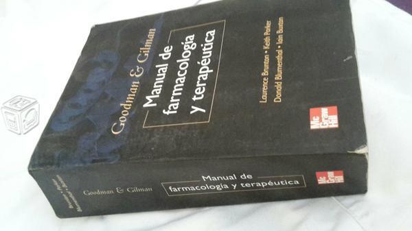 Manual de farmacología Goodman & Gilman