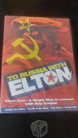 DVD ELTON JOHN. tô Rússia with Elton John