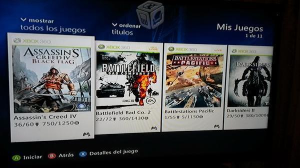 Xbox 360 250 gb / 6 meses xbox live