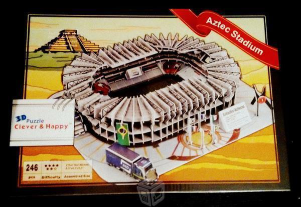 Rompecabezas 3D Estadio Azteca