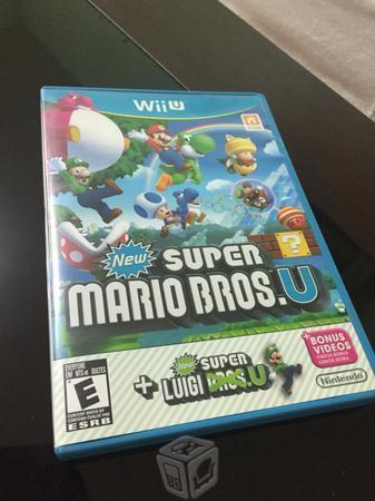 Super Mario bros y super luigi para Wii U