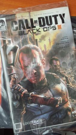 Comic Call of Duty Black Ops 3 y MousePad