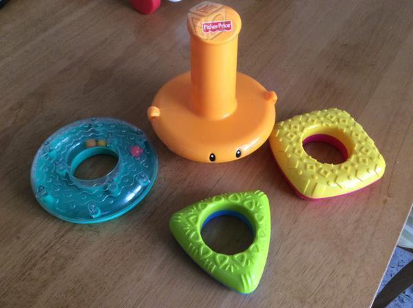Fisher Price Tigre Pirámide Divertido y Didáctico