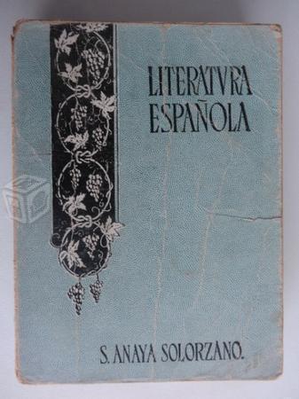 Literatura Española - S. Anaya Solorzano