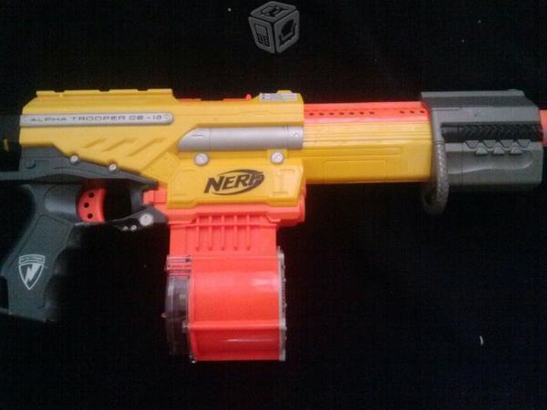 Lanzadora nerf alpha trooper cs 18