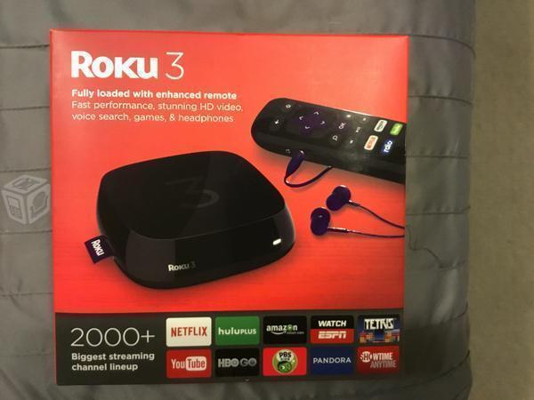 Roku 3 nuevos sellados