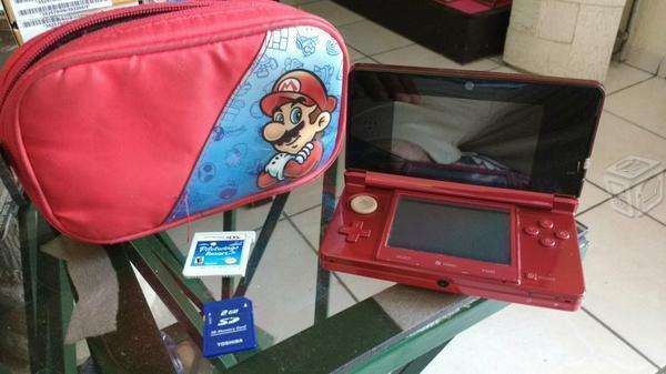 Nintendo 3ds rojo