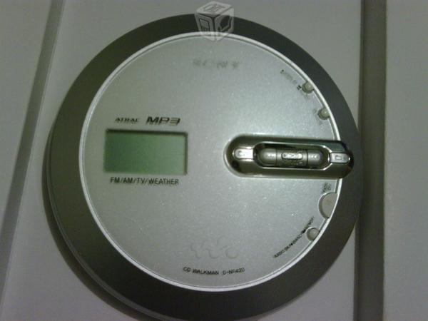 Discman Sony MP3 FM/AM