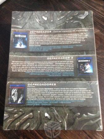 Trilogia blu ray depredador peliculas cd