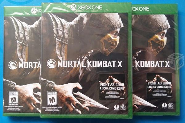 Nuevo Mortal Kombat XBOX ONE PS4