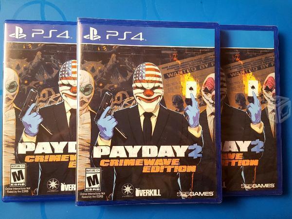 Nuevo PayDay 2 Crimewave Edition PS4 XBOX